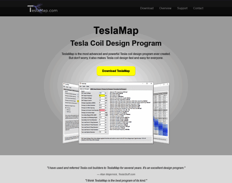 Teslamap.com thumbnail