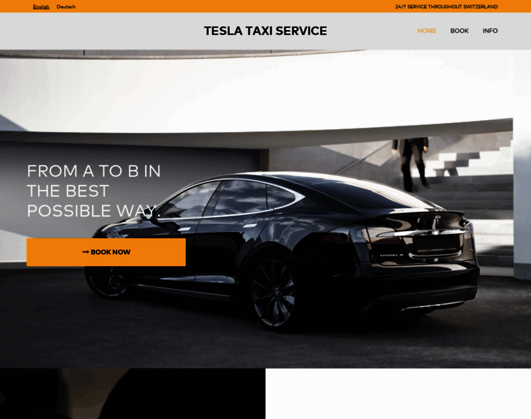 Teslataxiservice.com thumbnail