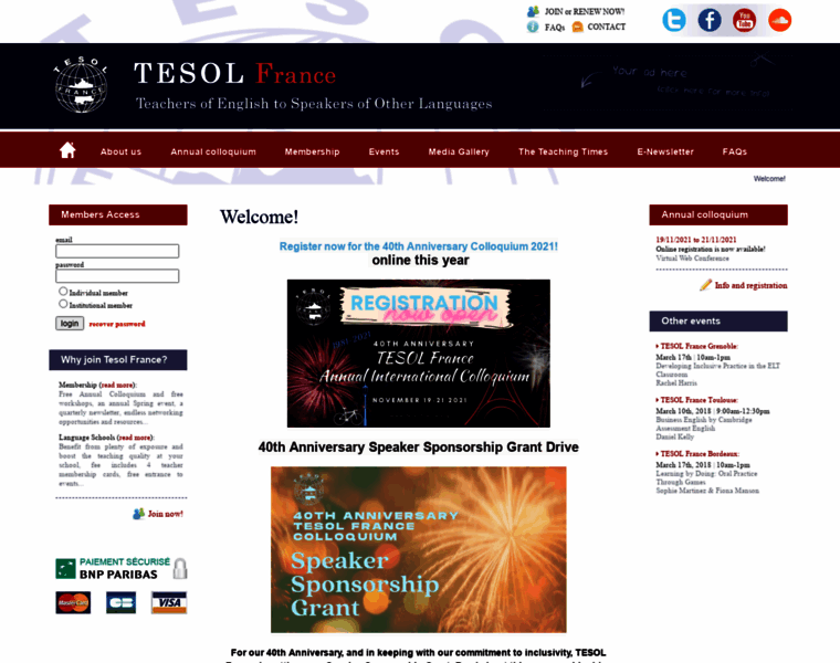 Tesol-france.org thumbnail