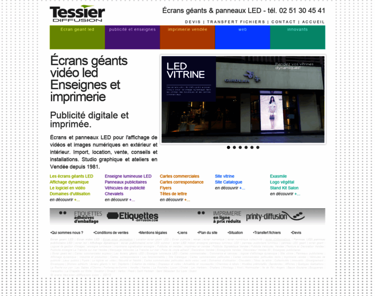 Tessier-diffusion.com thumbnail