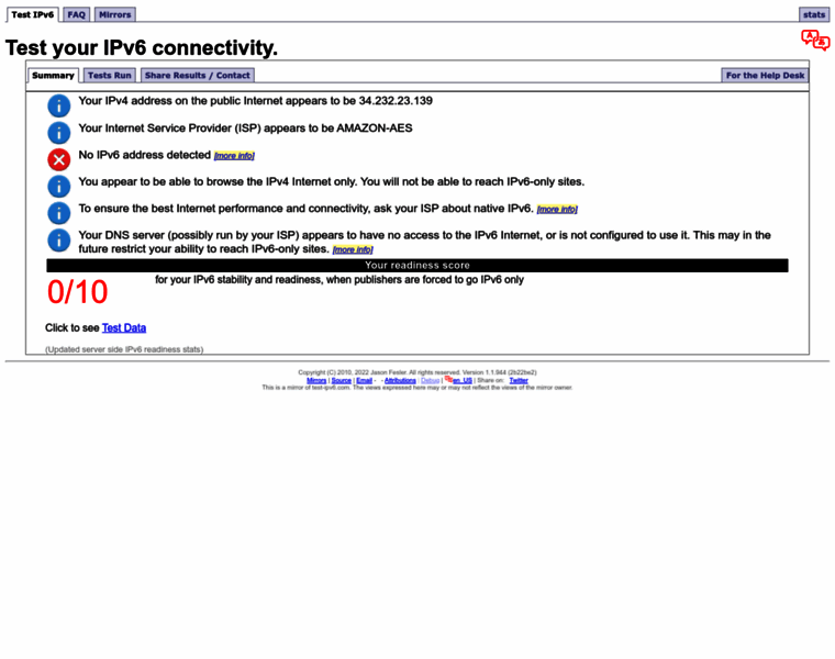 Test-ipv6.se thumbnail Test-ipv6.se thumbnail