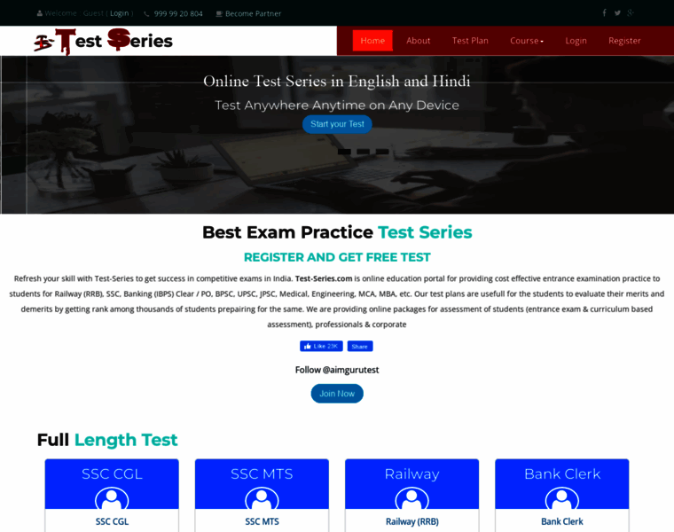 Test-series.com thumbnail
