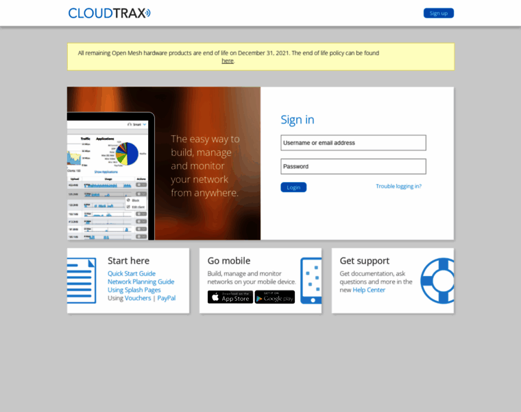 Test.cloudtrax.com thumbnail