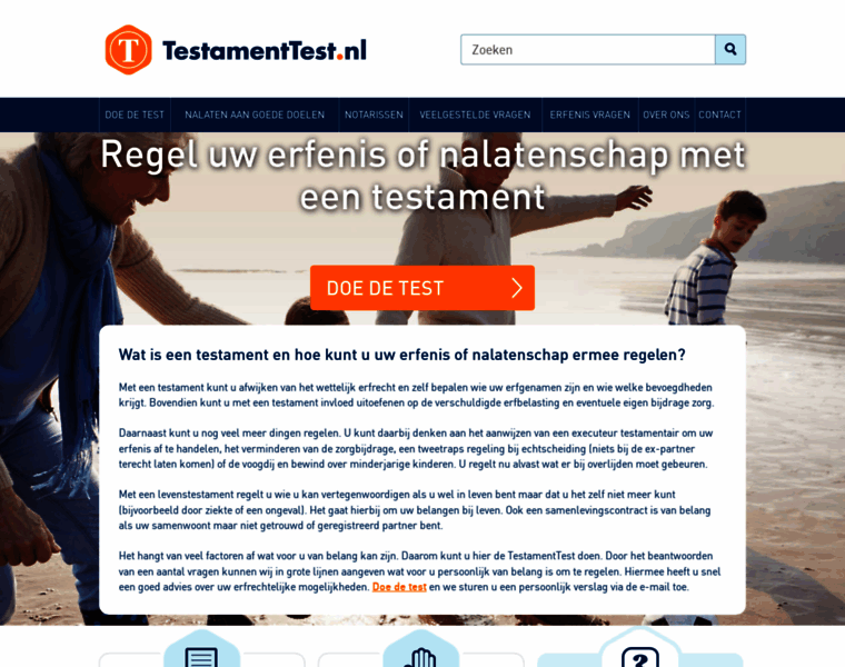 Testamenttest.nl thumbnail
