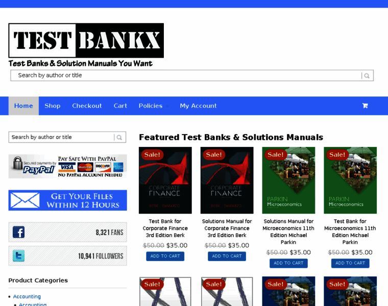 Testbankx.com thumbnail