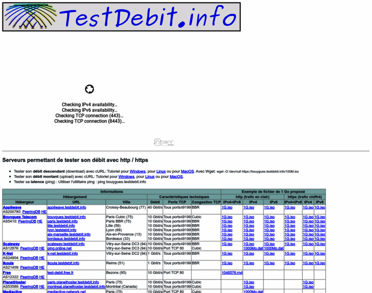 Testdebit.info thumbnail