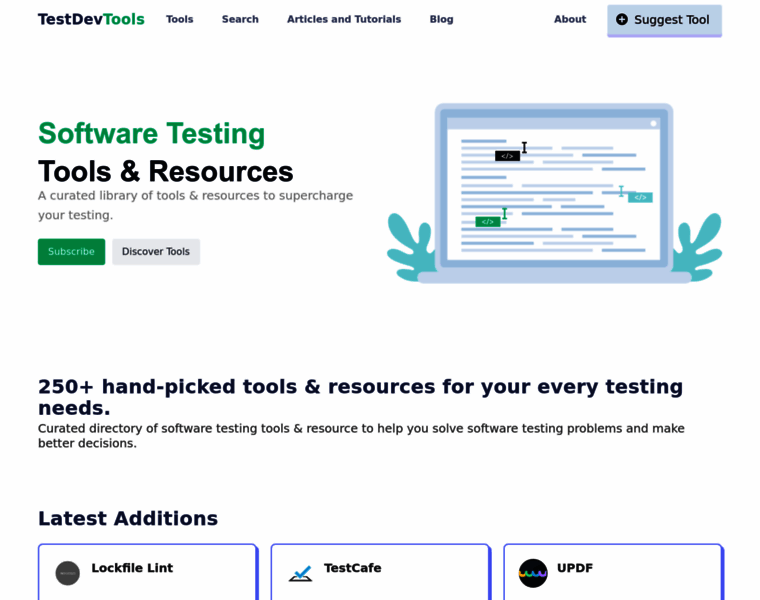 Testdev.tools thumbnail