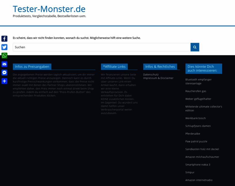 Tester-monster.de thumbnail