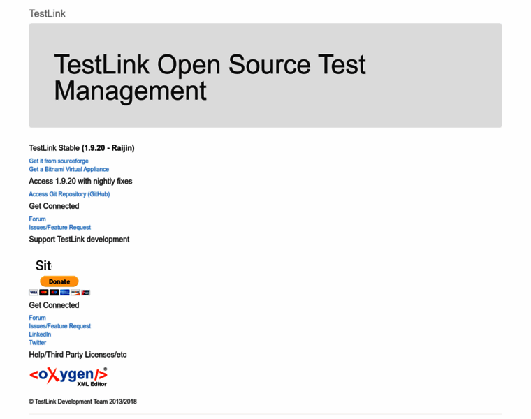 Testlink.org thumbnail