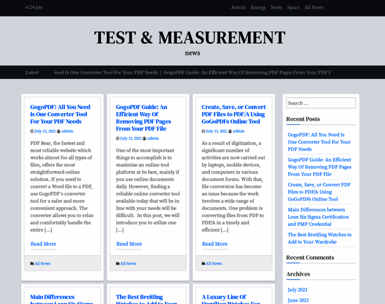 Testmeasurement.com.au thumbnail
