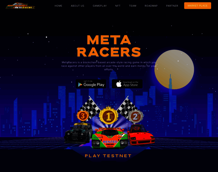 Testnet.meta-racers.com thumbnail