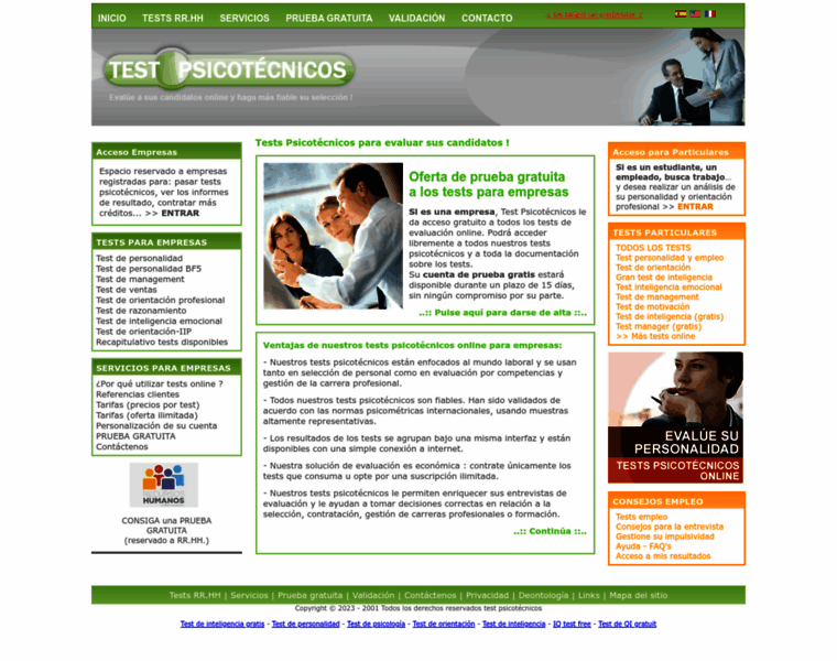 Testpsicotecnicos.org thumbnail