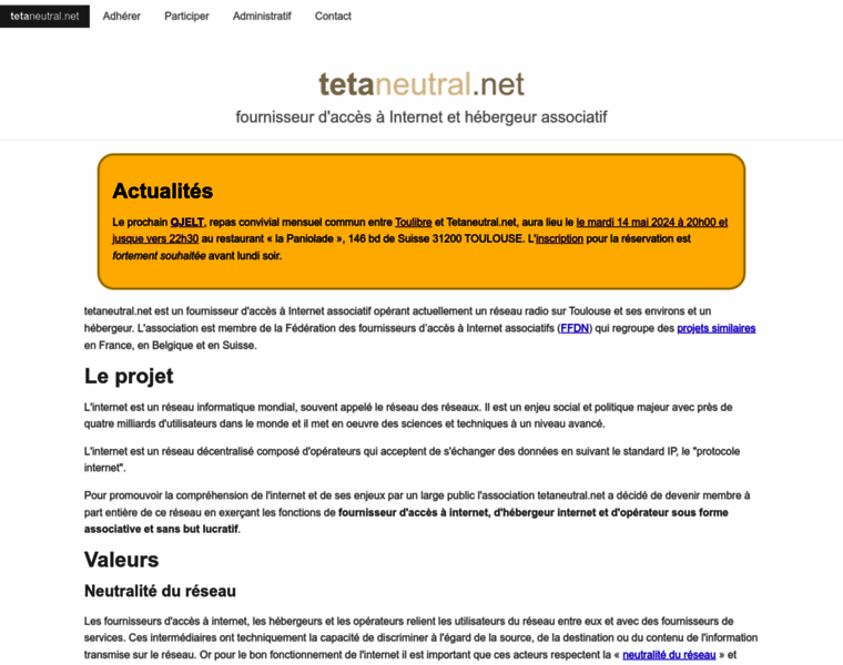 Tetaneutral.net thumbnail