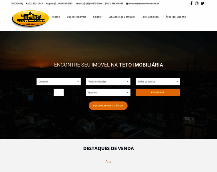 Tetoimobiliaria.com.br thumbnail