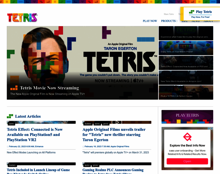 Tetris.org thumbnail