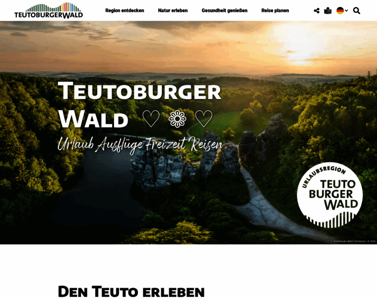 Teutoburgerwald.de thumbnail
