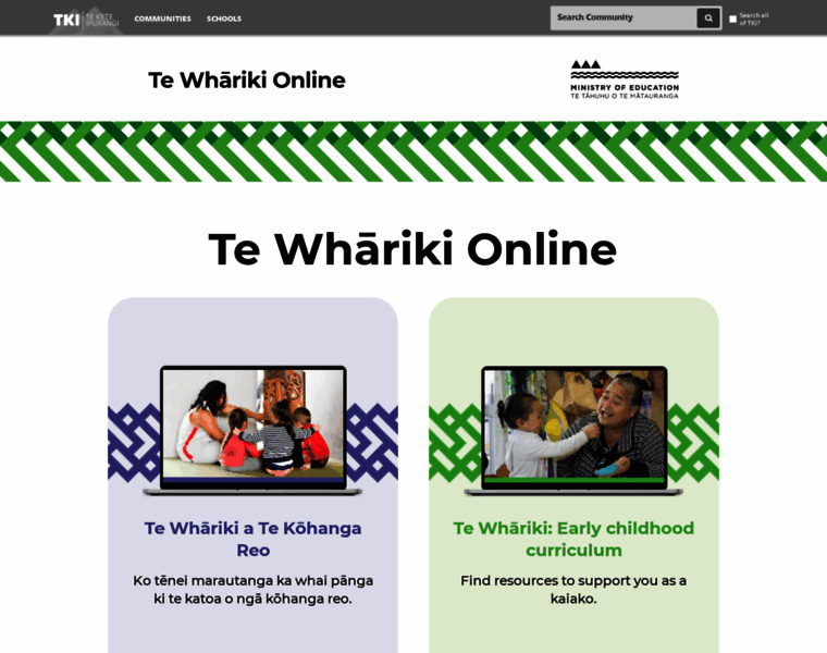 Tewhariki.tki.org.nz thumbnail