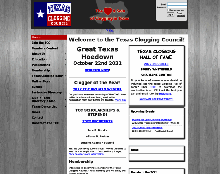 Texas-clogging.com thumbnail