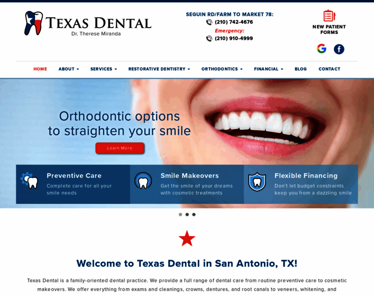 Texas-dental.com thumbnail