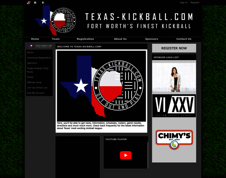 Texas-kickball.com thumbnail
