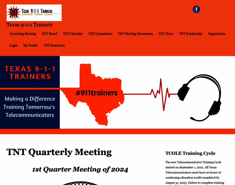 Texas911trainers.org thumbnail