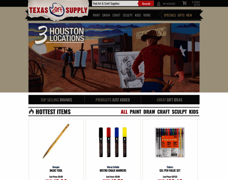 Texasart.com thumbnail