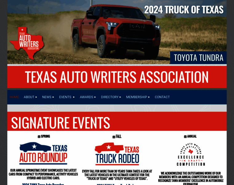 Texasautowriters.org thumbnail
