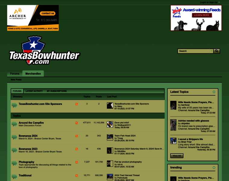 Texasbowhunter.com thumbnail