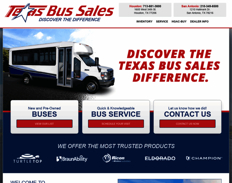 Texasbussales.com thumbnail