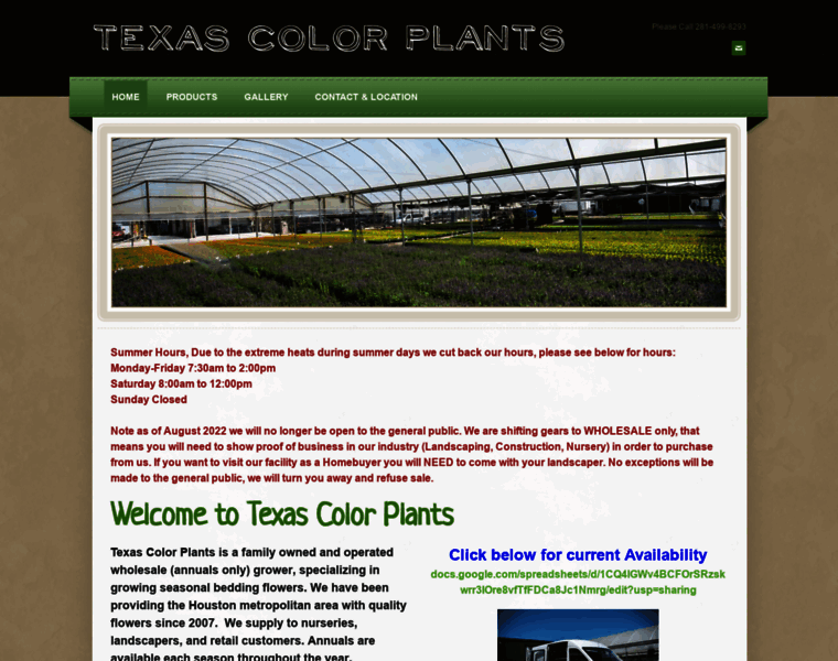 Texascolorplants.com thumbnail