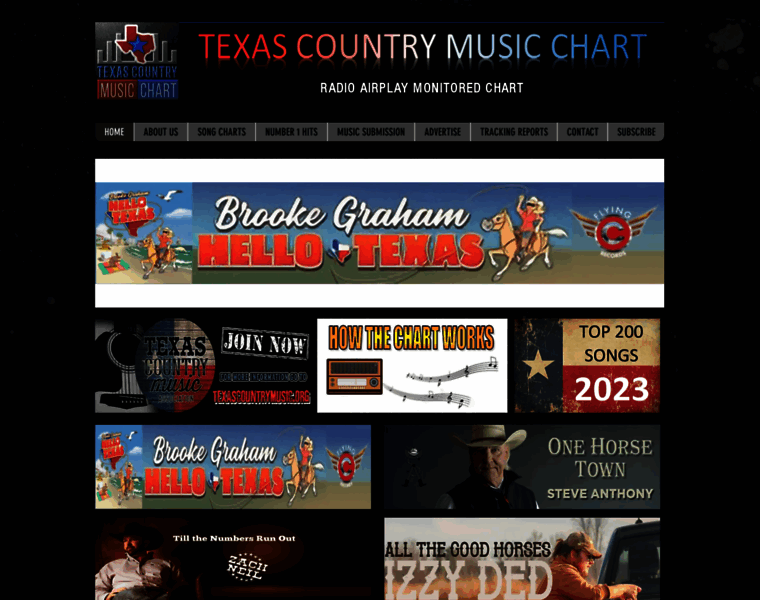 Texascountrymusicchart.com thumbnail