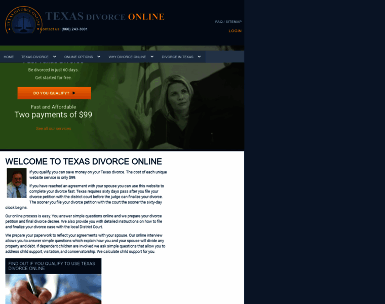 Texasdivorceonline.com thumbnail