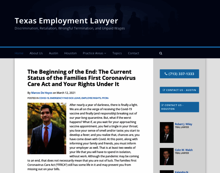 Texasemploymentlawyer.com thumbnail
