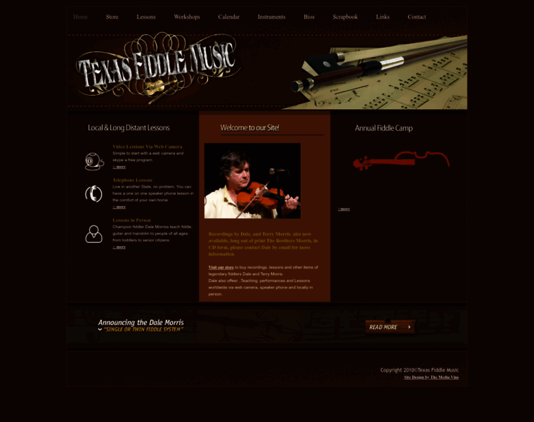 Texasfiddlemusic.com thumbnail