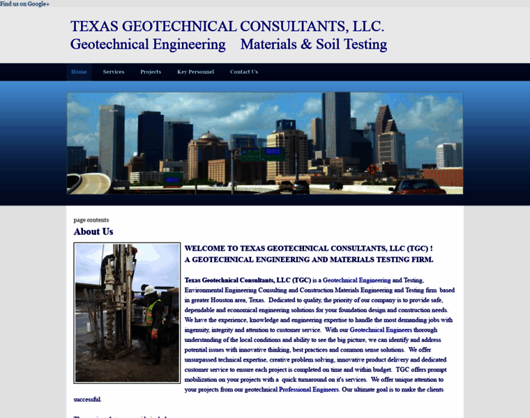 Texasgeotechnical.com thumbnail
