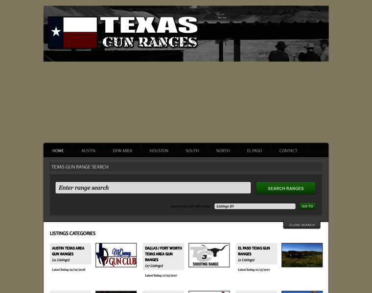 Texasgunrange.com thumbnail