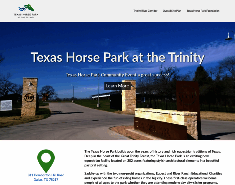 Texashorsepark.com thumbnail