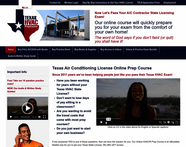 Texashvacprepcoursewebinar.com thumbnail