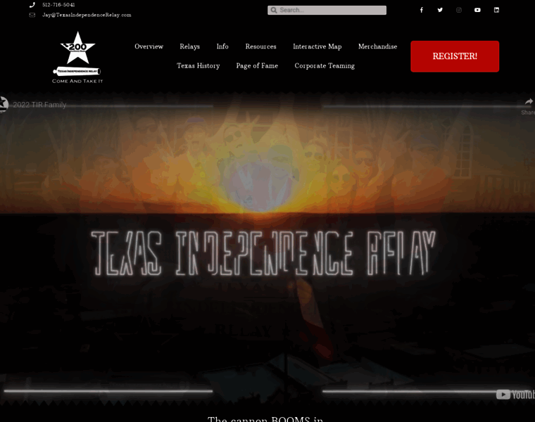 Texasindependencerelay.com thumbnail