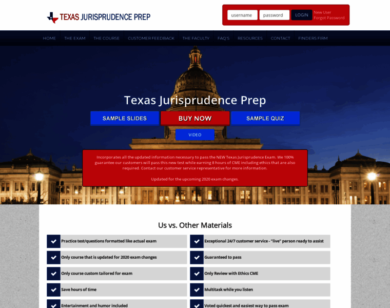 Texasjurisprudenceprep.com thumbnail