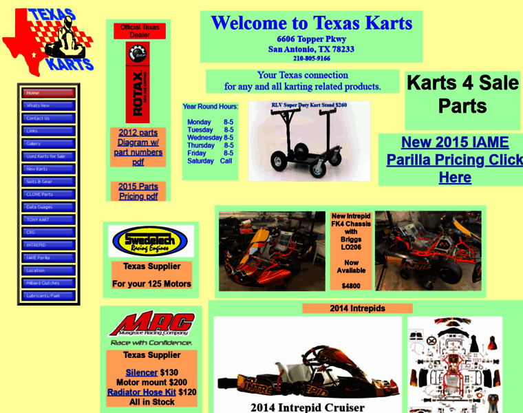 Texaskarts.com thumbnail
