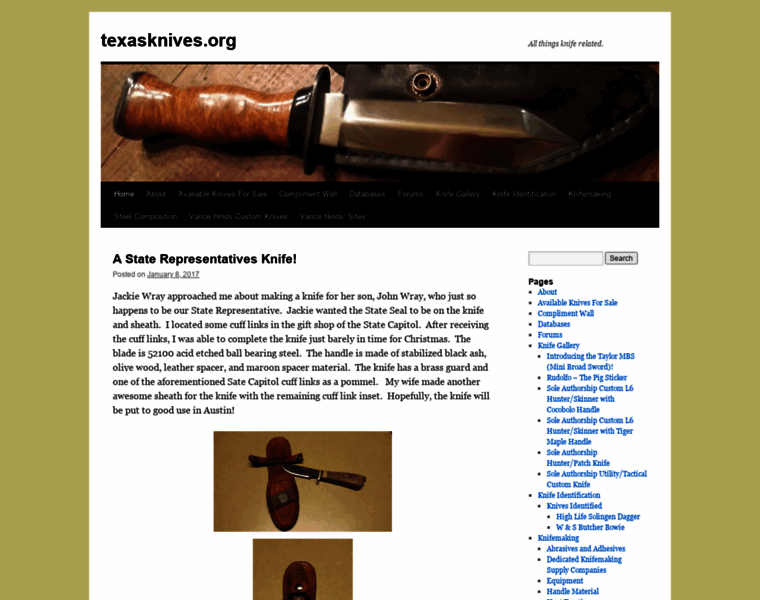 Texasknives.org thumbnail