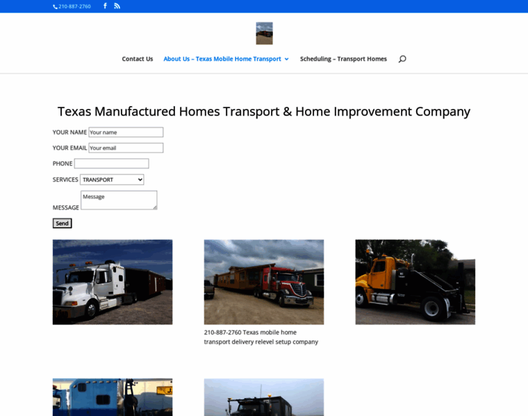 Texasmobilehometransport.com thumbnail