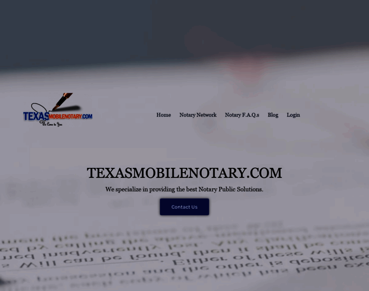 Texasmobilenotary.com thumbnail