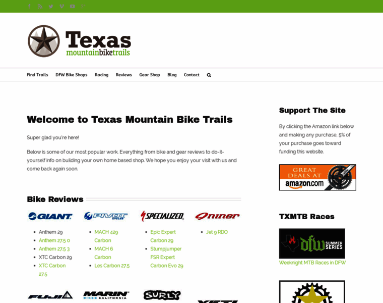 Texasmountainbiketrails.com thumbnail