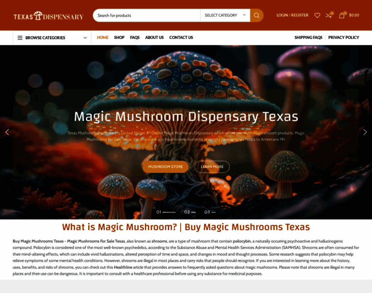 Texasmushroomdispensary.com thumbnail