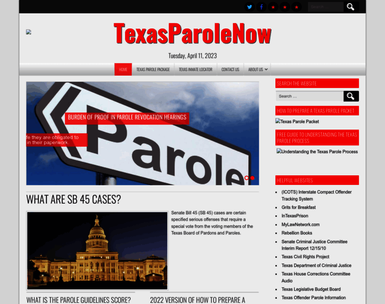 Texasparolenow.com thumbnail