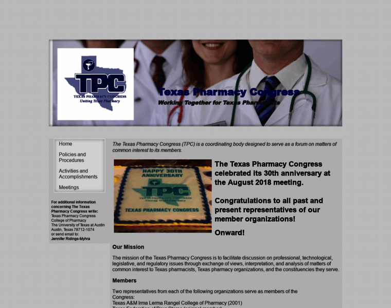 Texaspharmacycongress.org thumbnail