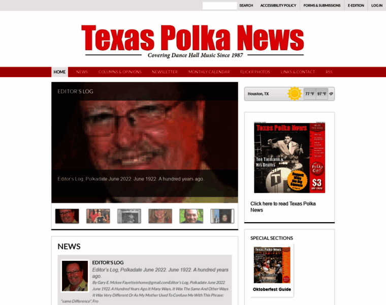 Texaspolkanews.com thumbnail