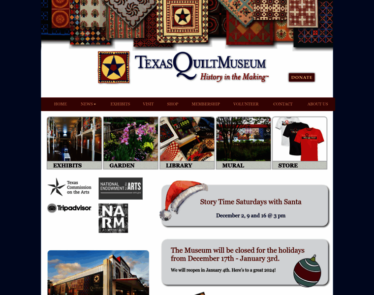 Texasquiltmuseum.org thumbnail